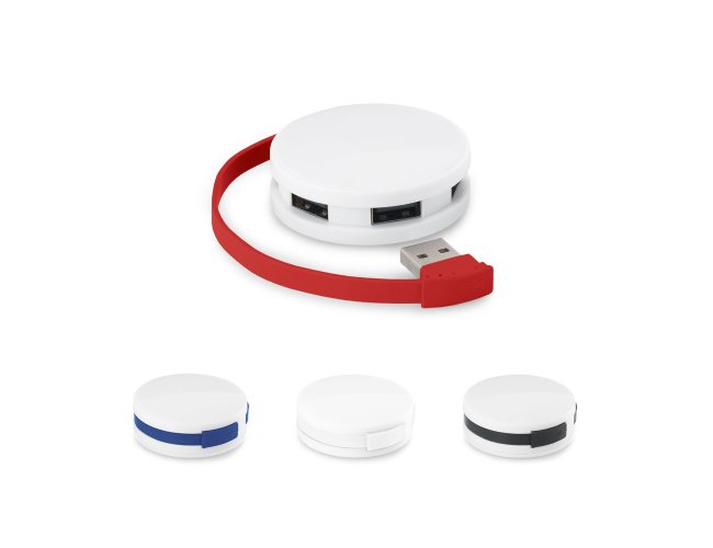 Hub USB 2.0 em ABS