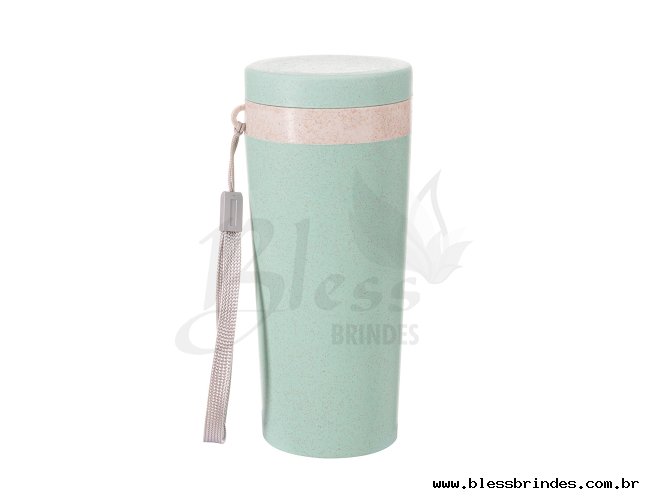 Copo Trmico Fibra de Bambu de 350ml