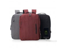 Mochila de Nylon USB 21L