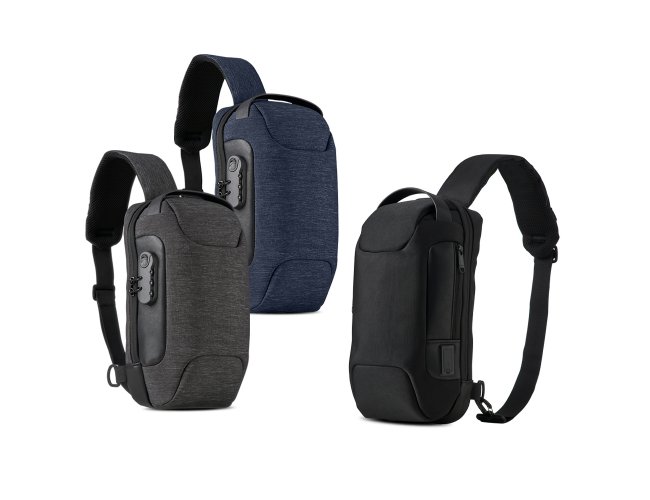 Mochila de Ombro USB Anti-Furto